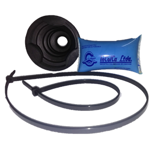 KIT GUARDAPOLVO EJE LADO CAJA KIA RIO. - Imagen 2